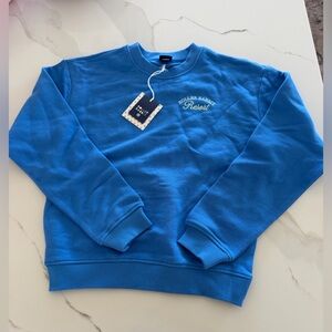 Roller Rabbit Bright Turquoise Resort Crewneck